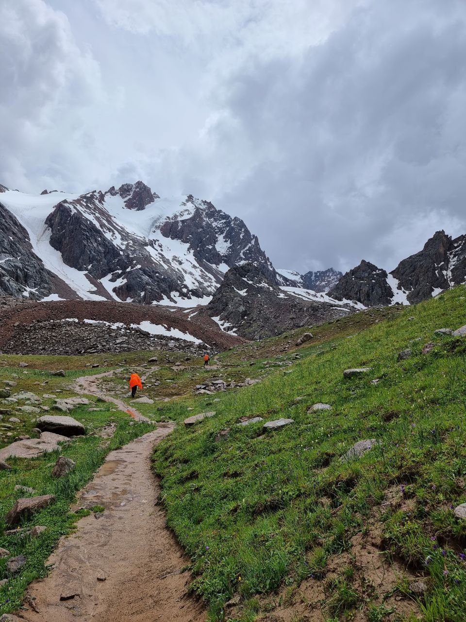 bogdanovich glacier hiking in almaty